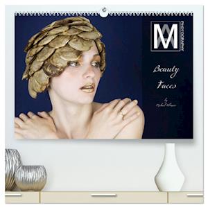 Beauty Faces - fotografiert von Michael Allmaier (hochwertiger Premium Wandkalender 2025 DIN A2 quer), Kunstdruck in Hochglanz