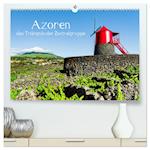 Azoren - das Triangulo der Zentralgruppe (hochwertiger Premium Wandkalender 2025 DIN A2 quer), Kunstdruck in Hochglanz