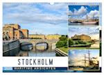 Stockholm - Maritime Ansichten (Wandkalender 2025 DIN A3 quer), CALVENDO Monatskalender