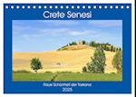 Crete Senesi - Raue Schönheit der Toskana (Tischkalender 2025 DIN A5 quer), CALVENDO Monatskalender