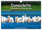 Donaudelta - Tierparadies am Schwarzen Meer (Wandkalender 2025 DIN A4 quer), CALVENDO Monatskalender