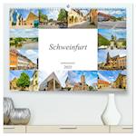 Schweinfurt Impressionen (hochwertiger Premium Wandkalender 2025 DIN A2 quer), Kunstdruck in Hochglanz