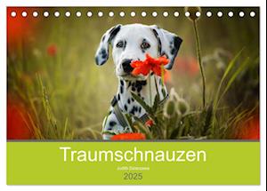 Traumschnauzen (Tischkalender 2025 DIN A5 quer), CALVENDO Monatskalender