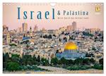 Israel & Palästina - Reise durch das heilige Land (Wandkalender 2025 DIN A4 quer), CALVENDO Monatskalender