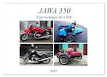 JAWA 350 - Exportschlager der CSSR (Wandkalender 2025 DIN A2 quer), CALVENDO Monatskalender