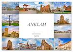 Anklam Impressionen (Wandkalender 2025 DIN A4 quer), CALVENDO Monatskalender