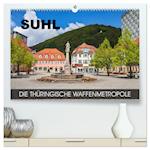 Suhl - die thüringische Waffenmetropole (hochwertiger Premium Wandkalender 2025 DIN A2 quer), Kunstdruck in Hochglanz