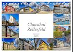 Clausthal Zellerfeld Impressionen (Tischkalender 2025 DIN A5 quer), CALVENDO Monatskalender