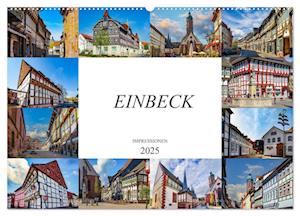 Einbeck Impressionen (Wandkalender 2025 DIN A2 quer), CALVENDO Monatskalender