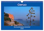 Genua - Die facettenreiche Schönheit (Wandkalender 2025 DIN A4 quer), CALVENDO Monatskalender