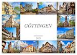 Göttingen Impressionen (Wandkalender 2025 DIN A2 quer), CALVENDO Monatskalender