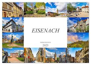 Eisenach Impressionen (Wandkalender 2025 DIN A2 quer), CALVENDO Monatskalender