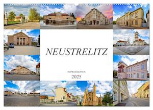 Neustrelitz Impressionen (Wandkalender 2025 DIN A2 quer), CALVENDO Monatskalender