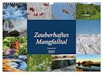 Zauberhaftes Mangfalltal (Wandkalender 2025 DIN A3 quer), CALVENDO Monatskalender