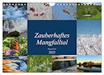 Zauberhaftes Mangfalltal (Wandkalender 2025 DIN A4 quer), CALVENDO Monatskalender