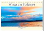 Winter am Bodensee ¿ Magische Lichtblicke (Tischkalender 2025 DIN A5 quer), CALVENDO Monatskalender