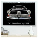 2025 Oldtimer by aRi F. (hochwertiger Premium Wandkalender 2025 DIN A2 quer), Kunstdruck in Hochglanz