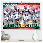 American Football extrem (hochwertiger Premium Wandkalender 2025 DIN A2 quer), Kunstdruck in Hochglanz