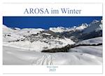 AROSA im Winter (Wandkalender 2025 DIN A2 quer), CALVENDO Monatskalender