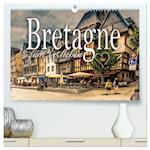 Bretagne zum Verlieben (hochwertiger Premium Wandkalender 2025 DIN A2 quer), Kunstdruck in Hochglanz