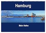 Hamburg - Mein Hafen (Wandkalender 2025 DIN A2 quer), CALVENDO Monatskalender