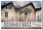 Deckenfabrik Nagold - lost place (Tischkalender 2025 DIN A5 quer), CALVENDO Monatskalender