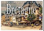 Bretagne zum Verlieben (Tischkalender 2025 DIN A5 quer), CALVENDO Monatskalender