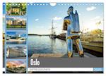 Oslo Impressionen (Wandkalender 2025 DIN A4 quer), CALVENDO Monatskalender