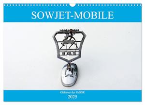 Sowjet-Mobile - Oldtimer der UdSSR (Wandkalender 2025 DIN A3 quer), CALVENDO Monatskalender