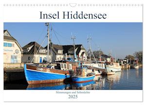 Insel Hiddensee - Stimmungen und Sehnsüchte (Wandkalender 2025 DIN A3 quer), CALVENDO Monatskalender