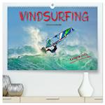 Windsurfing - extrem cool (hochwertiger Premium Wandkalender 2025 DIN A2 quer), Kunstdruck in Hochglanz