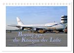 Boeing 747 - die Königin der Lüfte (Tischkalender 2025 DIN A5 quer), CALVENDO Monatskalender