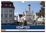 Kempten - Ansichtssache (Wandkalender 2025 DIN A4 quer), CALVENDO Monatskalender