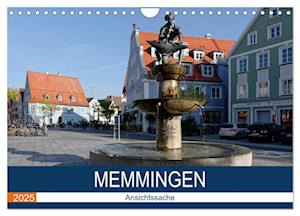 Memmingen - Ansichtssache (Wandkalender 2025 DIN A4 quer), CALVENDO Monatskalender