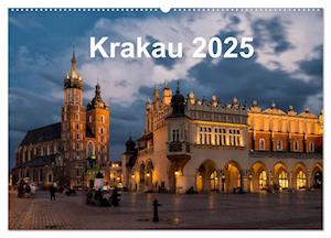 Krakau - die schönste Stadt Polens (Wandkalender 2025 DIN A2 quer), CALVENDO Monatskalender