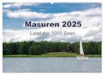 Masuren 2025 - Land der 1000 Seen (Wandkalender 2025 DIN A2 quer), CALVENDO Monatskalender