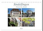 Sindelfingen - Historische Altstadt (Tischkalender 2025 DIN A5 quer), CALVENDO Monatskalender