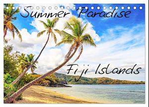 Summer Paradise Fiji (Tischkalender 2025 DIN A5 quer), CALVENDO Monatskalender