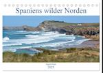 Spaniens wilder Norden (Tischkalender 2025 DIN A5 quer), CALVENDO Monatskalender