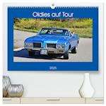 Oldies auf Tour (hochwertiger Premium Wandkalender 2025 DIN A2 quer), Kunstdruck in Hochglanz