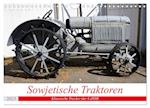 Sowjetische Traktoren - Klassische Trecker der UdSSR (Wandkalender 2025 DIN A4 quer), CALVENDO Monatskalender