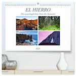 El Hierro - Die ursprünglichste Insel der Kanaren (hochwertiger Premium Wandkalender 2025 DIN A2 quer), Kunstdruck in Hochglanz