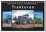 Traktoren - Giganten in der Landwirtschaft (Tischkalender 2025 DIN A5 quer), CALVENDO Monatskalender