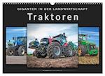 Traktoren - Giganten in der Landwirtschaft (Wandkalender 2025 DIN A3 quer), CALVENDO Monatskalender