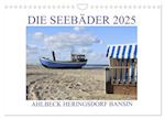 Die Seebäder 2025 (Wandkalender 2025 DIN A4 quer), CALVENDO Monatskalender