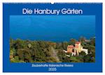 Zauberhafte Riviera - Die Hanbury Gärten (Wandkalender 2025 DIN A2 quer), CALVENDO Monatskalender