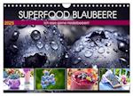 Superfood Blaubeere. Ich esse gerne Heidelbeeren! (Wandkalender 2025 DIN A4 quer), CALVENDO Monatskalender