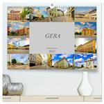 Gera Impressionen (hochwertiger Premium Wandkalender 2025 DIN A2 quer), Kunstdruck in Hochglanz