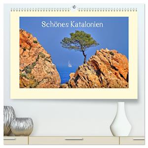 Schönes Katalonien (hochwertiger Premium Wandkalender 2025 DIN A2 quer), Kunstdruck in Hochglanz