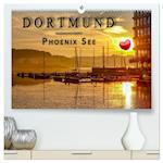 Dortmund Phoenix See (hochwertiger Premium Wandkalender 2025 DIN A2 quer), Kunstdruck in Hochglanz